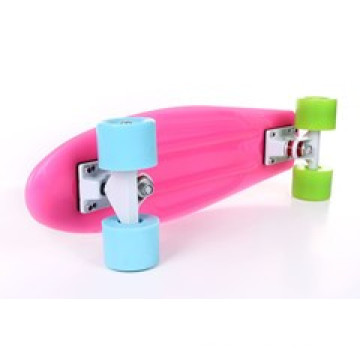 2016 Luminous Fish Style Skateboard (skate penny)